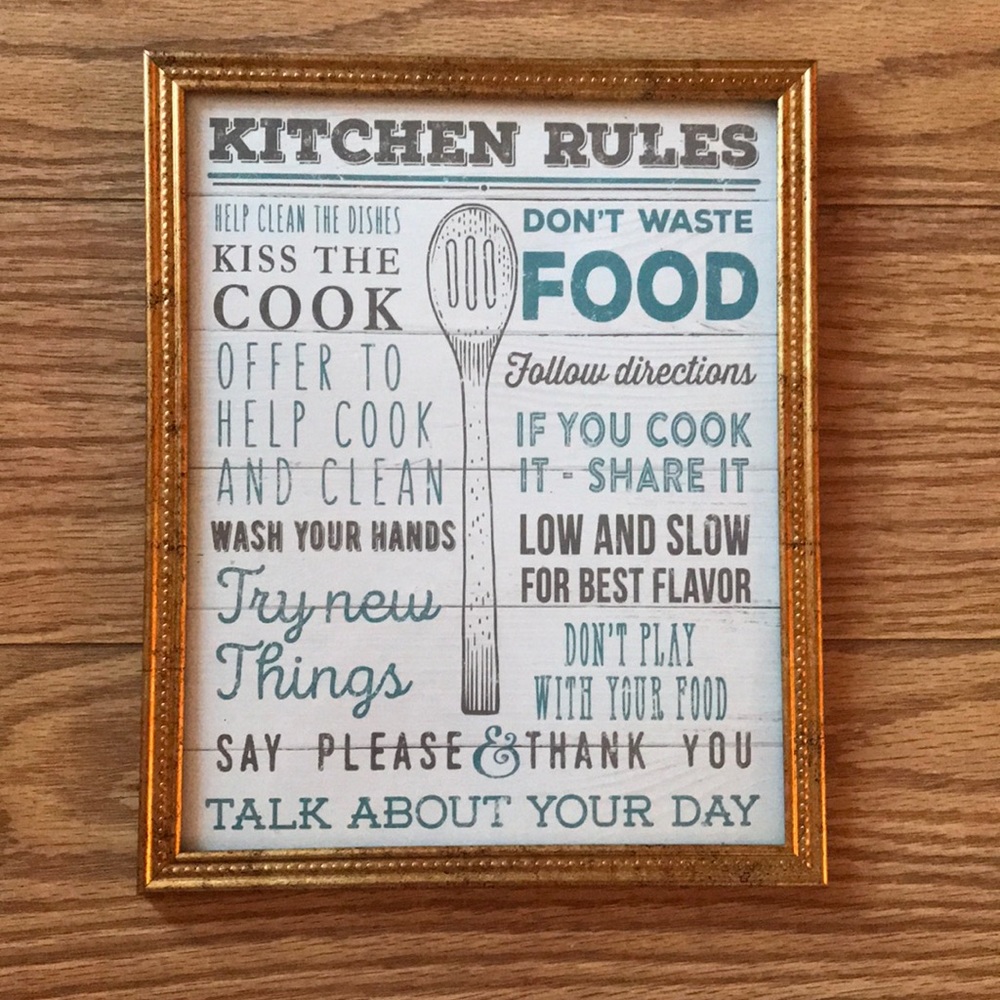 Home Kitchen Sign